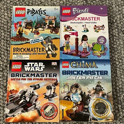 Lego Brickmaster - Pirates, Friends, Star Wars og Chima