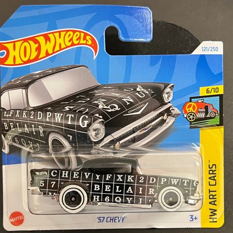 Hot Wheels 57 Chevy - HW art cars - HTB75