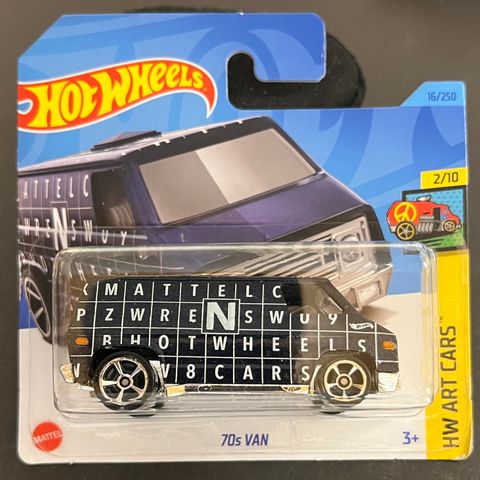 Hot Wheels 70s Van - HW ART CARS - HKK16