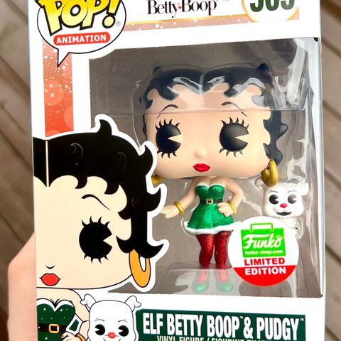 Funko Pop! Elf Betty Boop & Pudgy (505) Excl. to Funko Shop