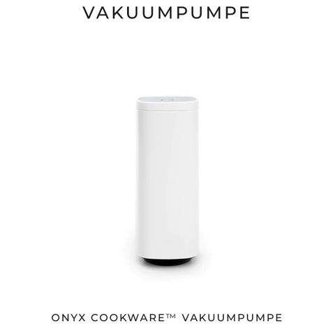 Onyx cookware vakuum pumpe med poser