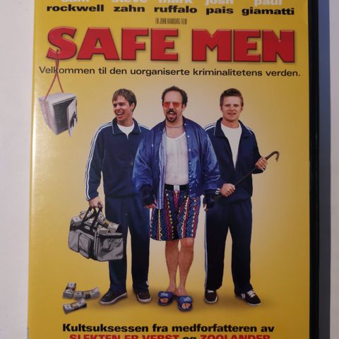 Safe Men (DVD 1998, norsk tekst)