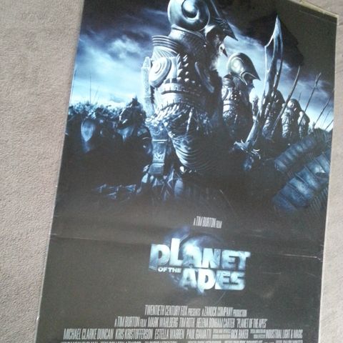 Planet of the apes (Filmplakat)