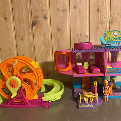 Polly Pocket Relaxin Resort Rock’n roller Coaster Hotel