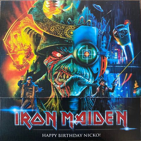 IRON MAIDEN - HAPPY BIRTHDAY NICKO!