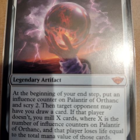 Magic the Gathering - Palantír of Orthanc