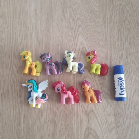 Små my little pony figurer