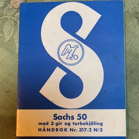 Sachs Tempo moped original manual håndbok