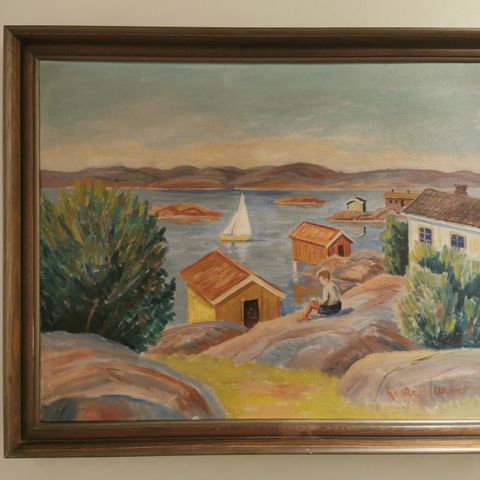 Maleri av Kaare Nærbø