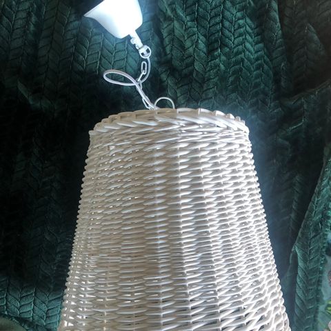 Stor taklampe, 35*35 cm