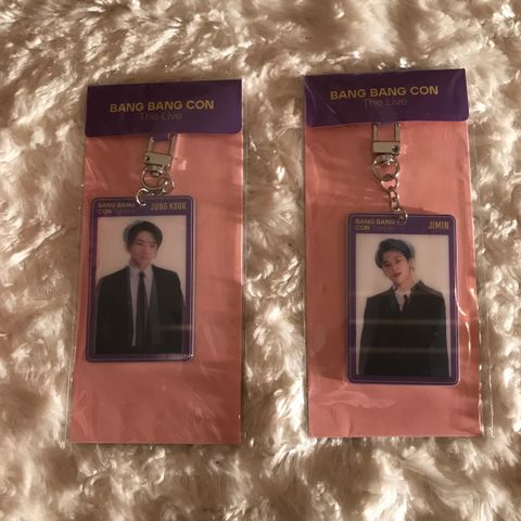 BTS bangbangcon lentic keyring Jungook og Jimin (Sealed)