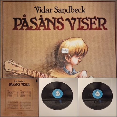 VIDAR SANDBECK "PÅSÅNS VISER" 1981