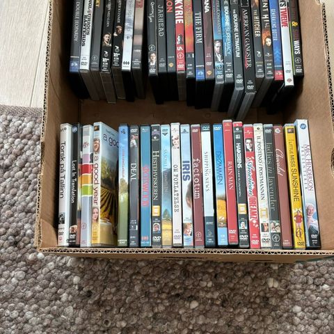 DVD Krim, action, krig selges