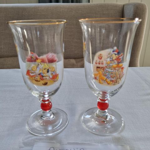 Disney jul øl/brus glass