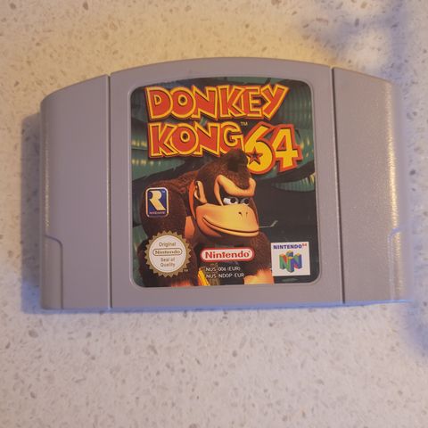 Donkey kong 64 spill til nintendo 64