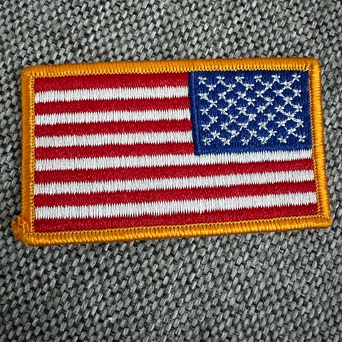 Jakkemerke Amerikansk flagg US Army