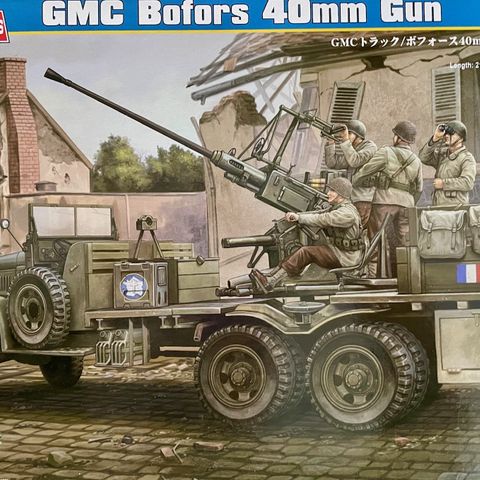 1/35 GMC Bofors 40mm Gun (Hobbyboss)