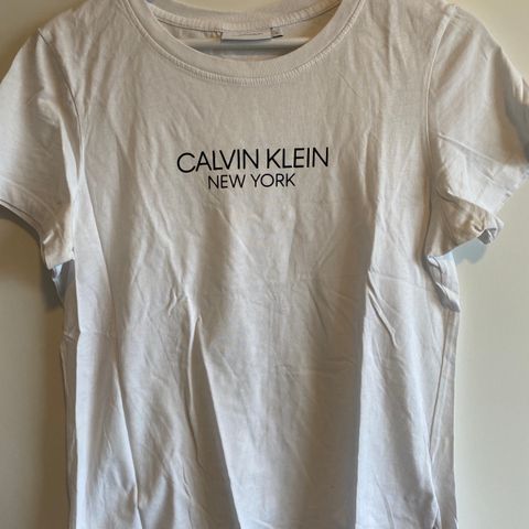 calvin klein t-skjorte str M