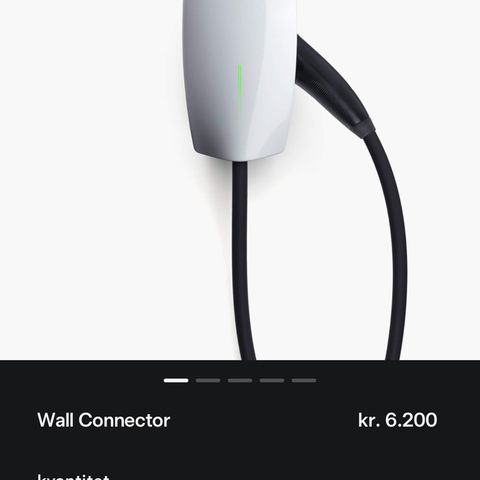 Wall connector Tesla