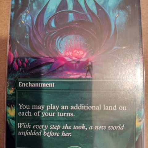 Magic the Gathering - Exploration ( Alt Art Box Topper )