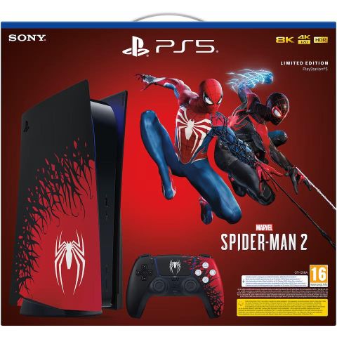 PlayStation 5 + Marvel s Spider-Man 2 Limited Edition pakke