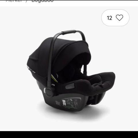 Bugaboo turtle air by nuna