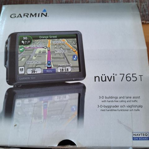 Garmin NUVi 765 T.