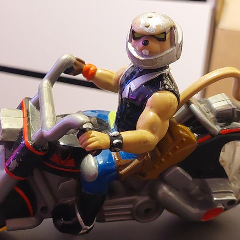 Biker Mice From Mars Throttle's Blazin' Monster Bike Galoob 1993