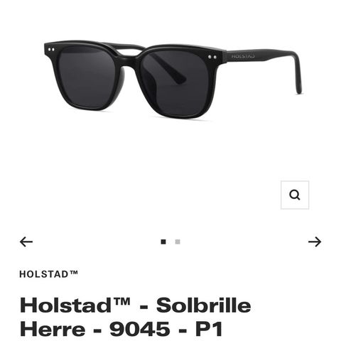 Nye stilige solbriller butikkpris 1499,-