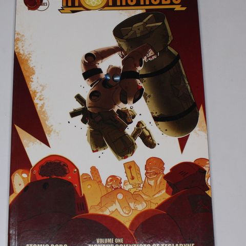 Atomic Robo 1-4 amerikanske tegneseriebøker