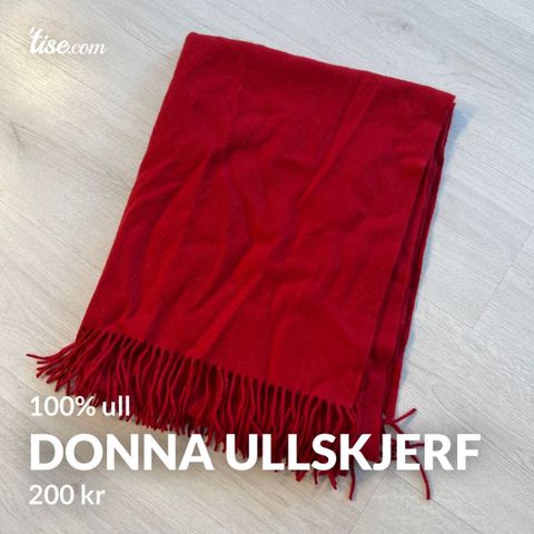 Donna skjerf 100% ull