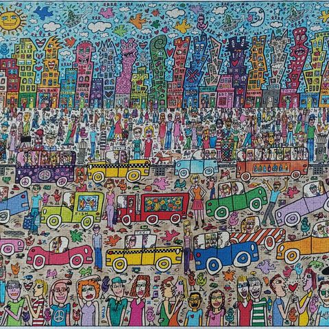 Puslespill 5000 James Rizzi