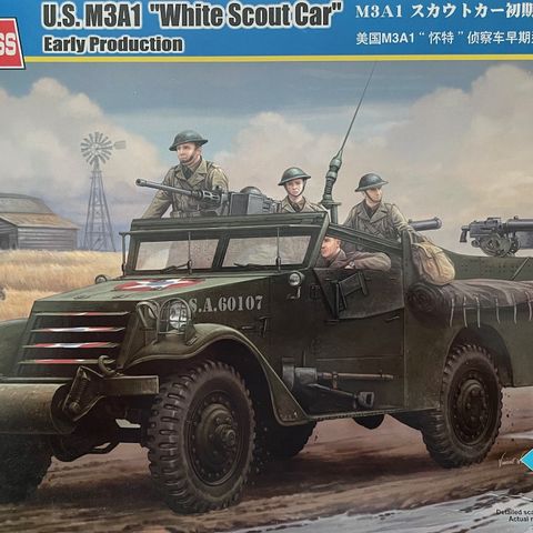 1/35 White Scout Car M3A1 (Hobbyboss)