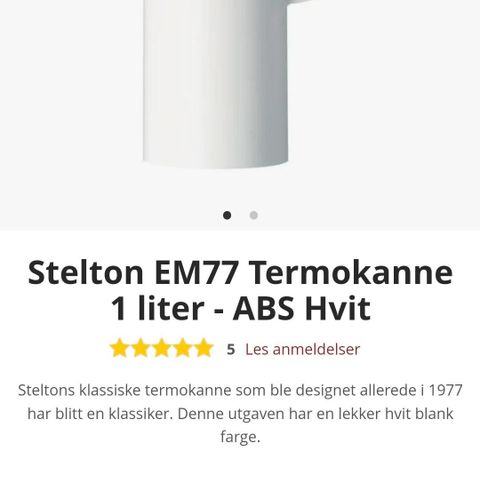 Stelton EM77 Termokanne