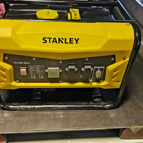 Stanley SG 2400 basic strømaggregat selges
