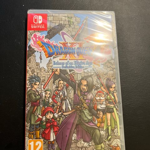 Dragon Quest XI Switch uåpnet