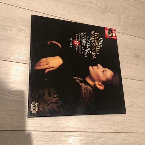 MARIA CALLAS VOTTO La Scala 1957 EMI 2 LP BOX MINT