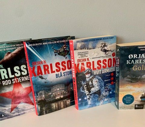 4 bøker av Ørjan N. Karlsson