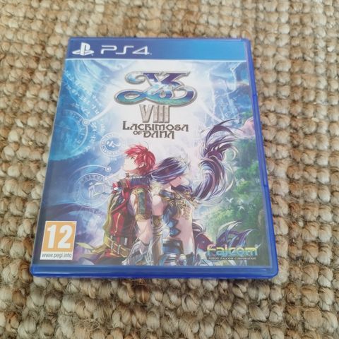 Ys8 Ys VIII Lacrimosa of DANA ps4