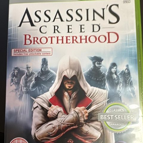 XBOX 360 - Assassins Creed Brotherhood special edt.