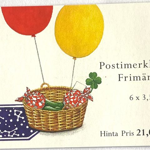 Finland 2000 Valentinsdag Sammentrykk AFA 1501-1506  Postfrisk