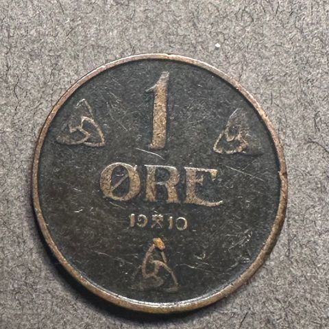 1 øre 1910 ( 3063 AN)