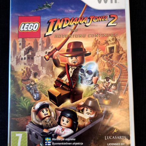 Lego Indiana Jones 2 The Adventure Continues Wii