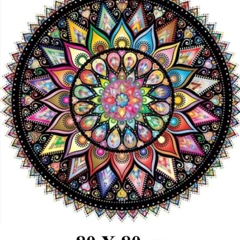 Diger Mandala! ✨️ Diamond painting full square 80x80 cm