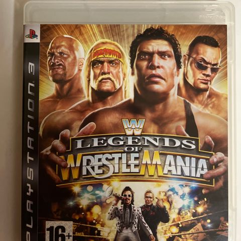 ps3 spill LEGENDS OF WRESTLEMANIA