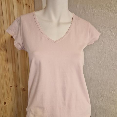 Filippa K T-shirt v-hals rosa M