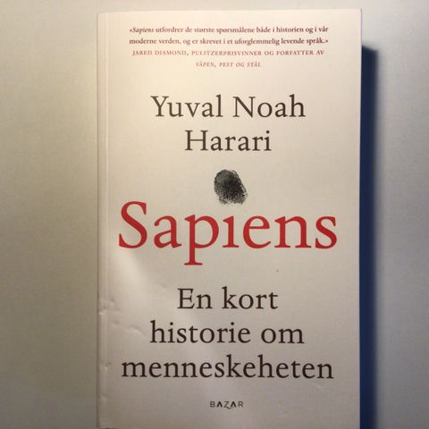 Bok - Sapiens av Yuval Noah Harari (Heftet)