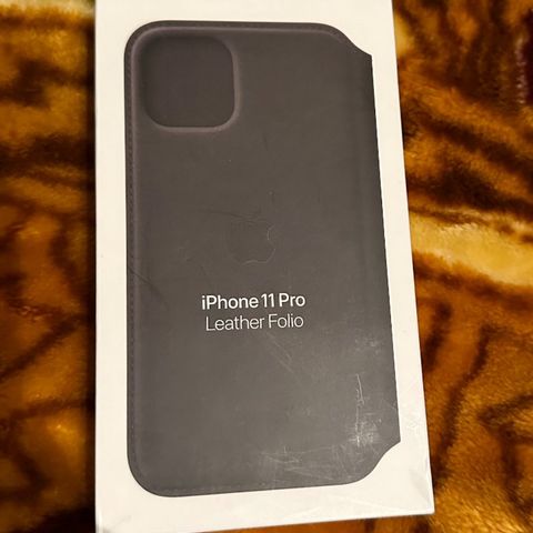 Leather case iPhone 11 pro