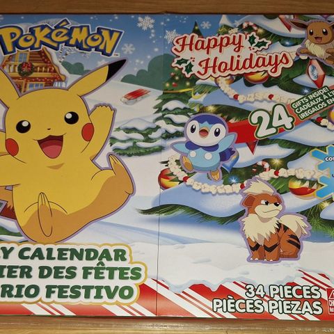 Pokemon kalender selges!