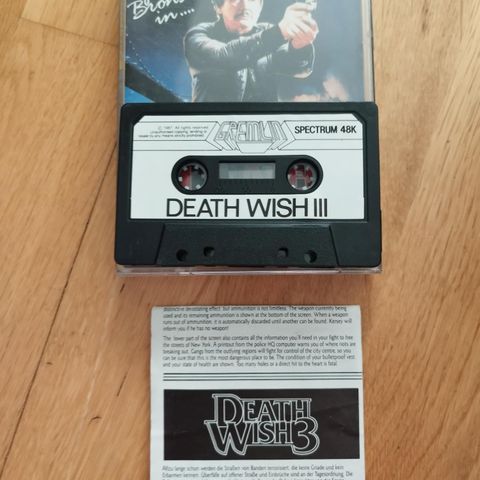 Pent Charles Bronson Death Wish 3 c64 spill